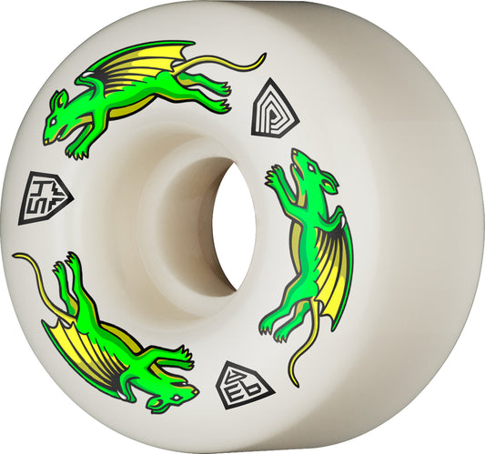 Powell Peralta Dragon Formula Nano Rats Skateboard Wheels 54mm x 34mm 93A 4pk