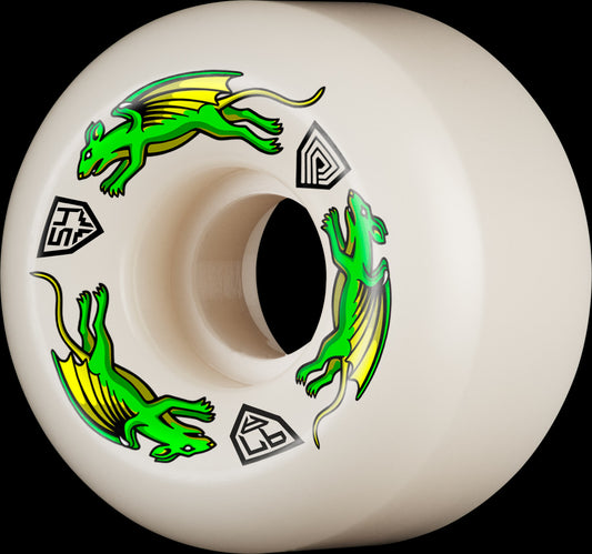 Powell Peralta Dragon Formula Nano Rats Skateboard Wheels 54mm x 34mm 97A 4pk