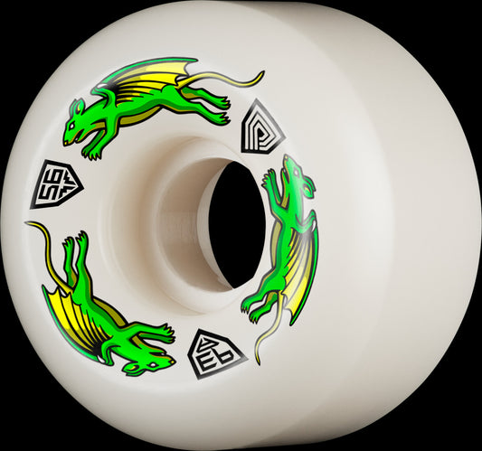 Powell Peralta Dragon Formula Nano Rats Skateboard Wheels 56mm x 36mm 93A 4pk