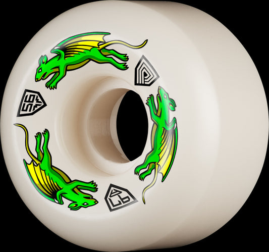 Powell Peralta Dragon Formula Nano Rats Skateboard Wheels 56mm x 36mm 97A 4pk