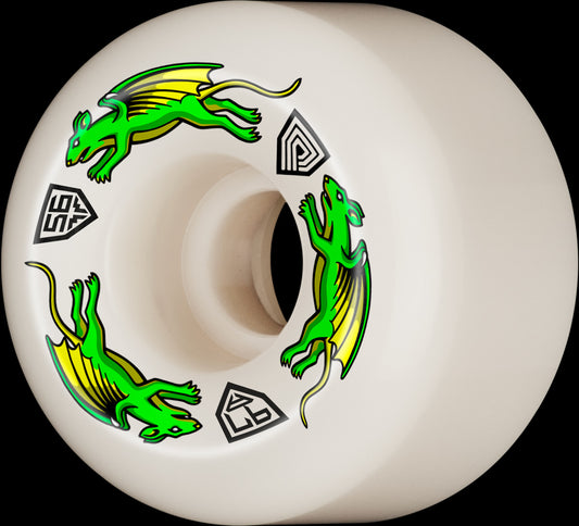 Powell Peralta Dragon Formula Nano Rats Skateboard Wheels 56mm x 39mm 97A 4pk