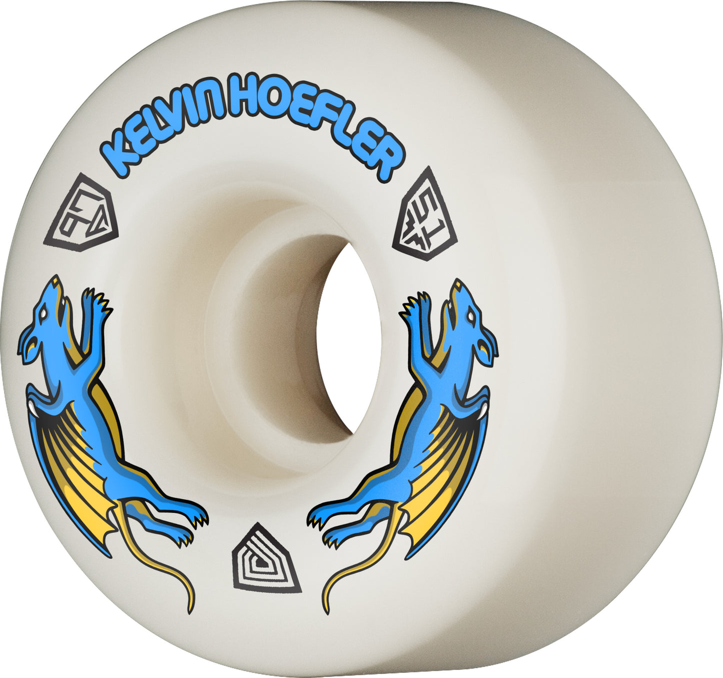 Powell Peralta Dragon Formula Skateboard Wheels Nano Rats Kelvin Hoefler Model 51mm x 31mm 97A