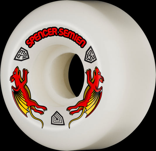 Powell Peralta Dragon Formula Skateboard Wheels Nano Rat Spencer Semien Model 52mm x 30mm 93A 4pk