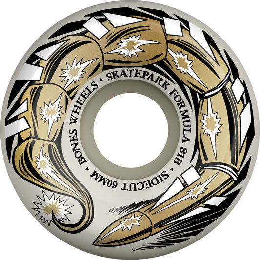 BONES WHEELS SPF Skateboard Wheels SCORPEEDO 60 P5 SIDECUT SKATEPARK FORMULA 81B 4K