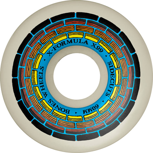 BONES WHEELS X-Formula Skateboard Wheels Wishing Well V5 Sidecuts 99A 4PK