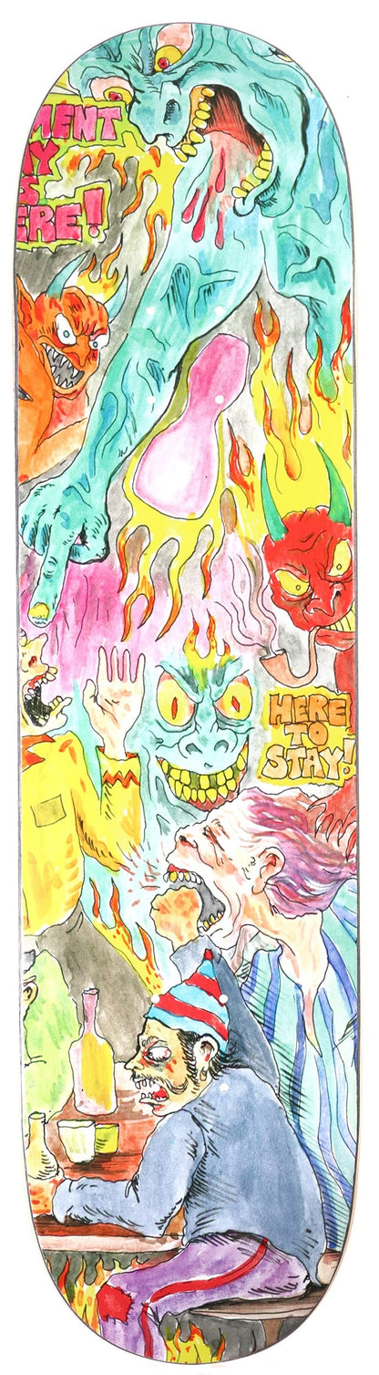 Baker Skateboards FIGGY HERE TO STAY 8.25 SKATEBOARD DECK
