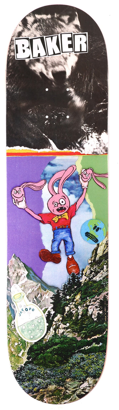 Baker Skateboards JACOPO DESK SHRAPNEL 8.125 SKATEBOARD DECK