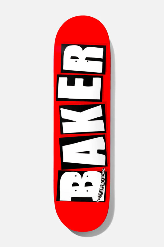 BAKER BRAND LOGO DECK RED/WHITE