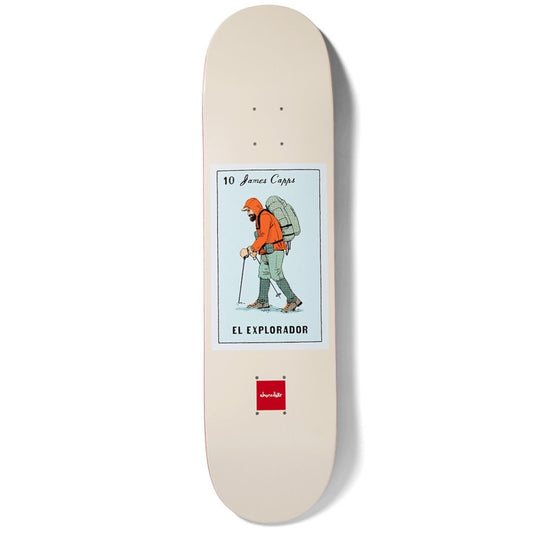 Chocolate Loteria Cards Capps Skateboard Deck 8.5"