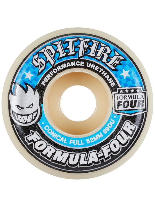 SPITFIRE FORMULA FOUR 99 Conical Full SKATEBOARD WHEELS