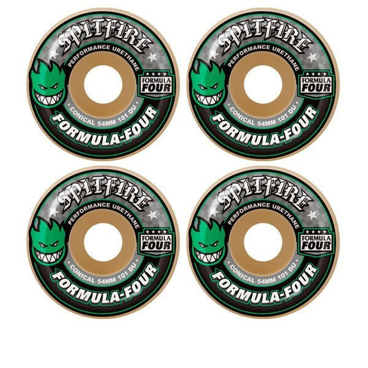 Spitfire F4 101a Conical Wheel  (Nat/Green)