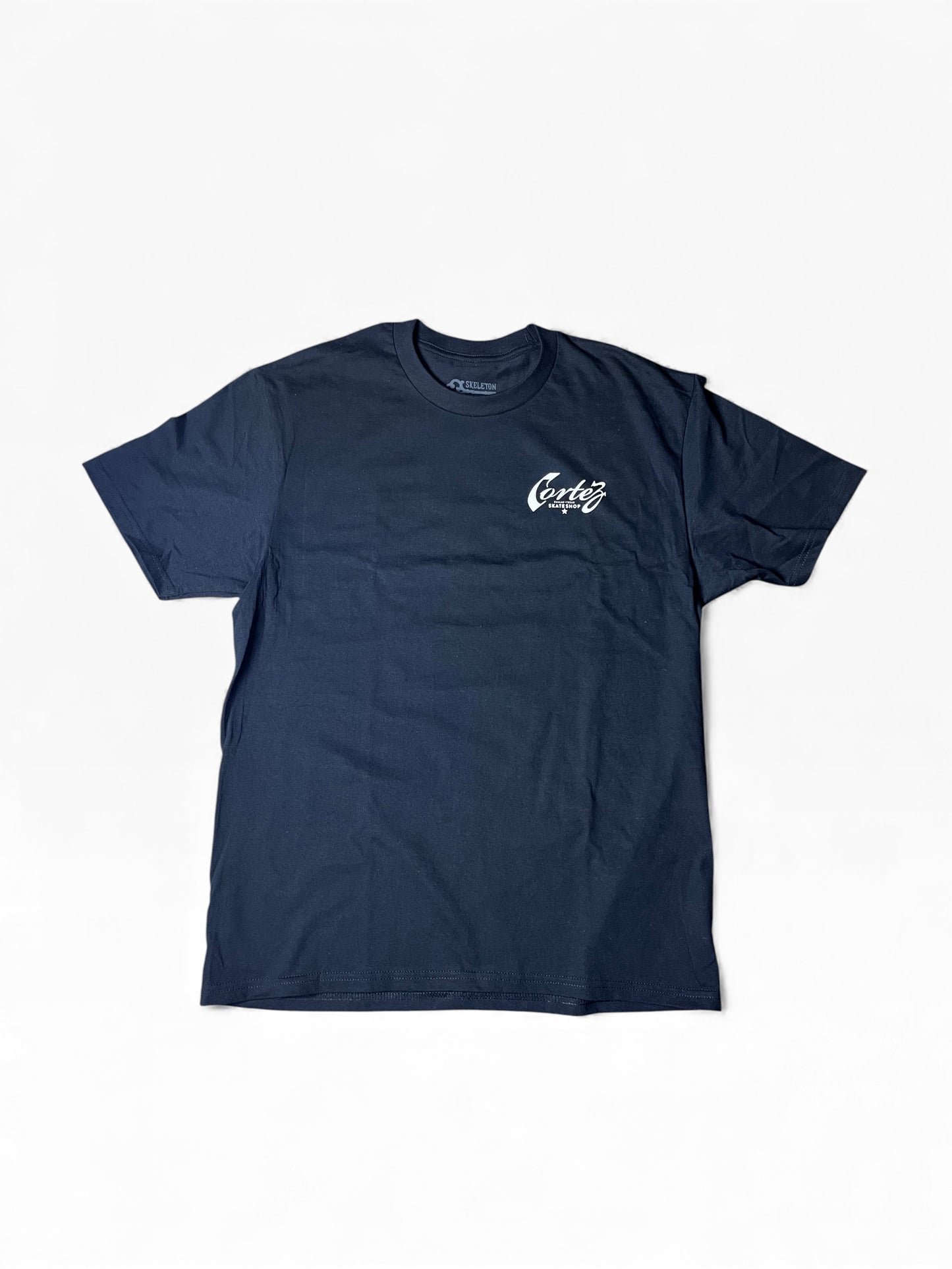 Cortez Skateshop Dallas TX X Skeleton Key Collab T-Shirt