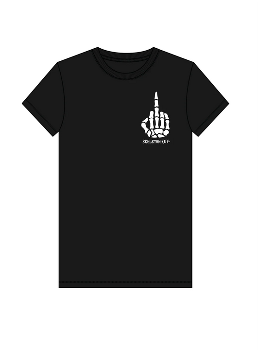 Skeleton Key With All Due Respect Tee
